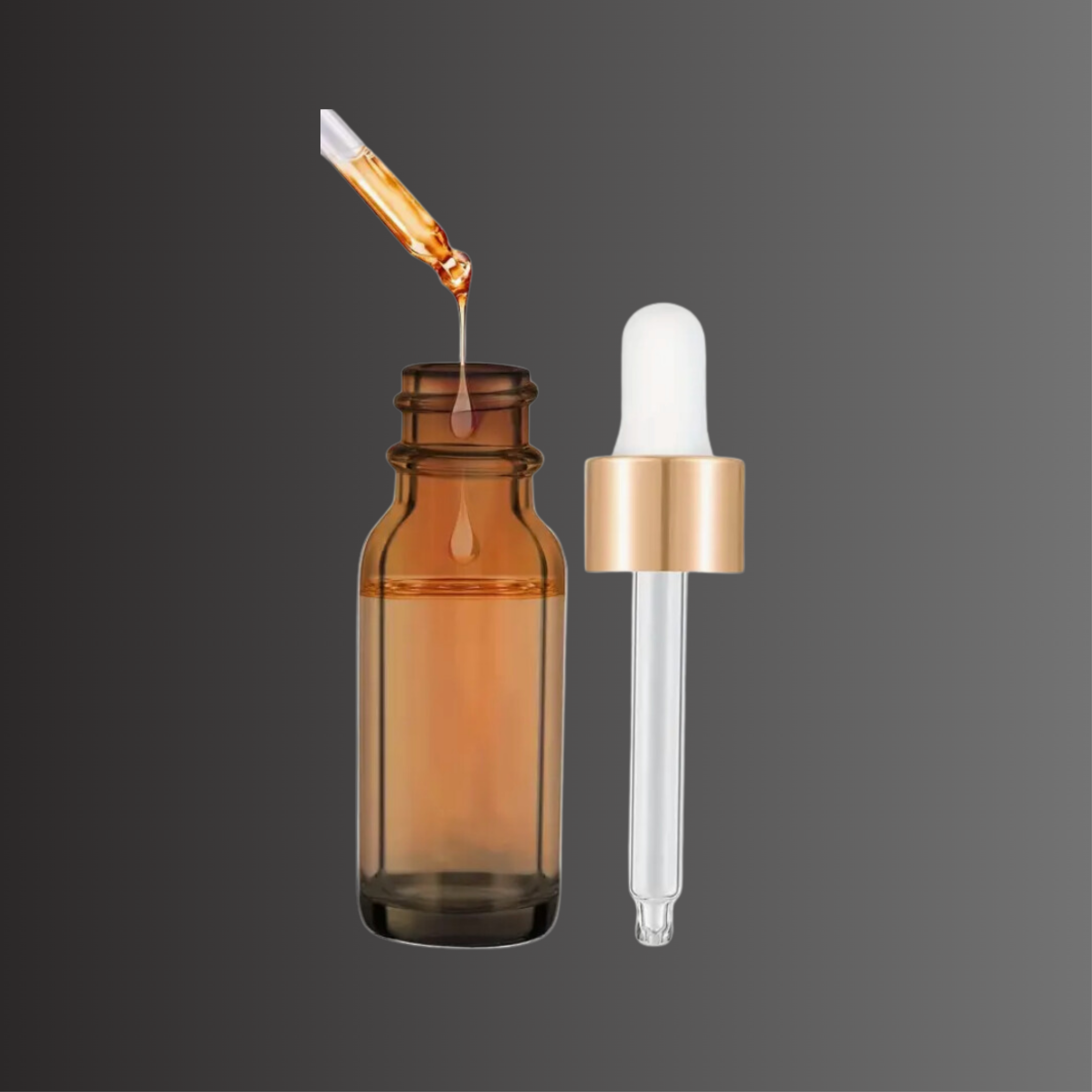 Pipettenflasche - 15 ml Braunglas