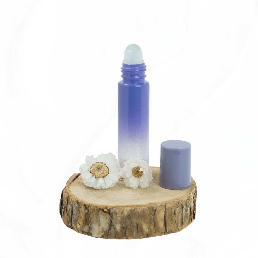 Rollerflasche - Rollon 10 ml,- Milchglas in 6 Farben