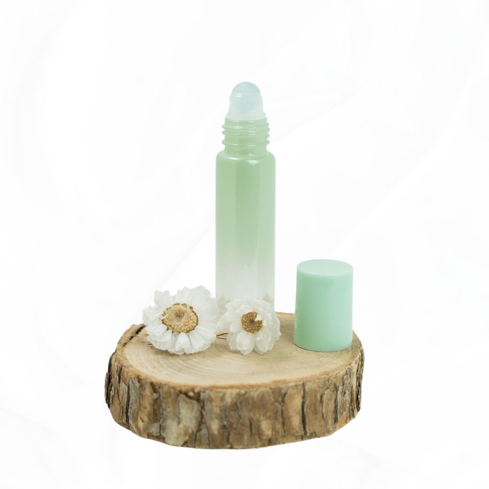 Rollerflasche - Rollon 10 ml,- Milchglas in 6 Farben