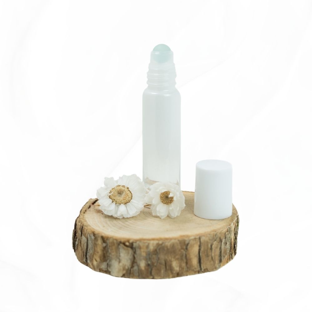 Rollerflasche - Rollon 10 ml,- Milchglas in 6 Farben