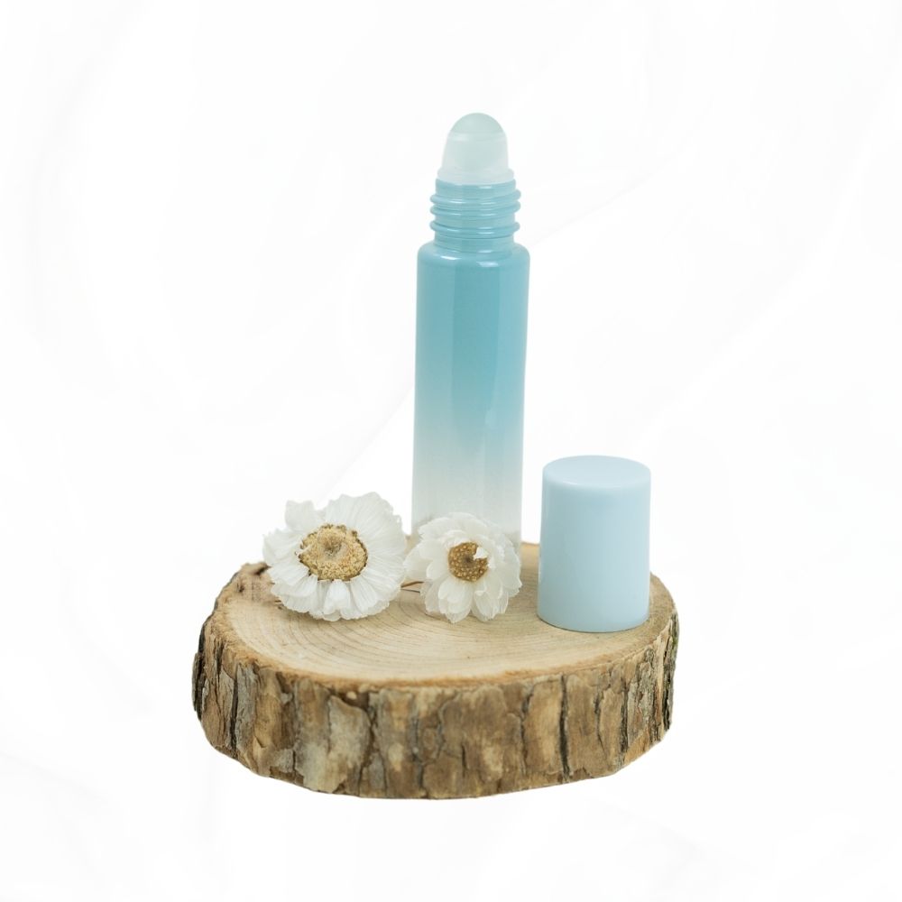 Rollerflasche - Rollon 10 ml,- Milchglas in 6 Farben