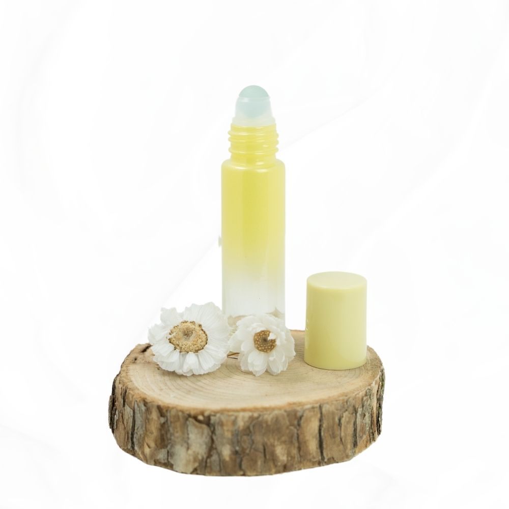 Rollerflasche - Rollon 10 ml,- Milchglas in 6 Farben